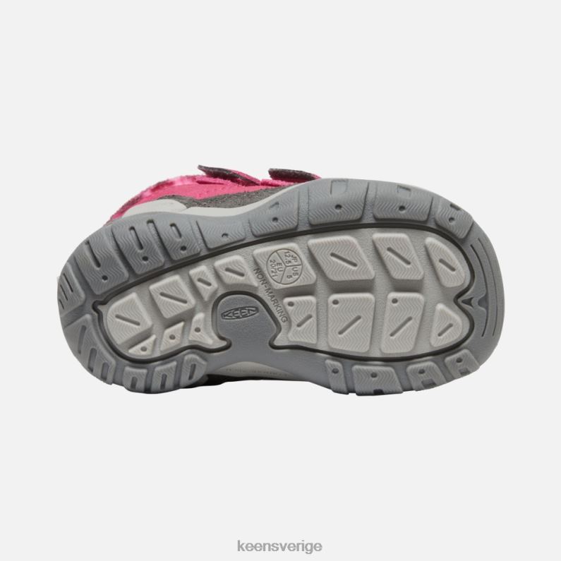 Keen chukka med dubbla remmar för småbarn LVJV0564 frukt duvsvart