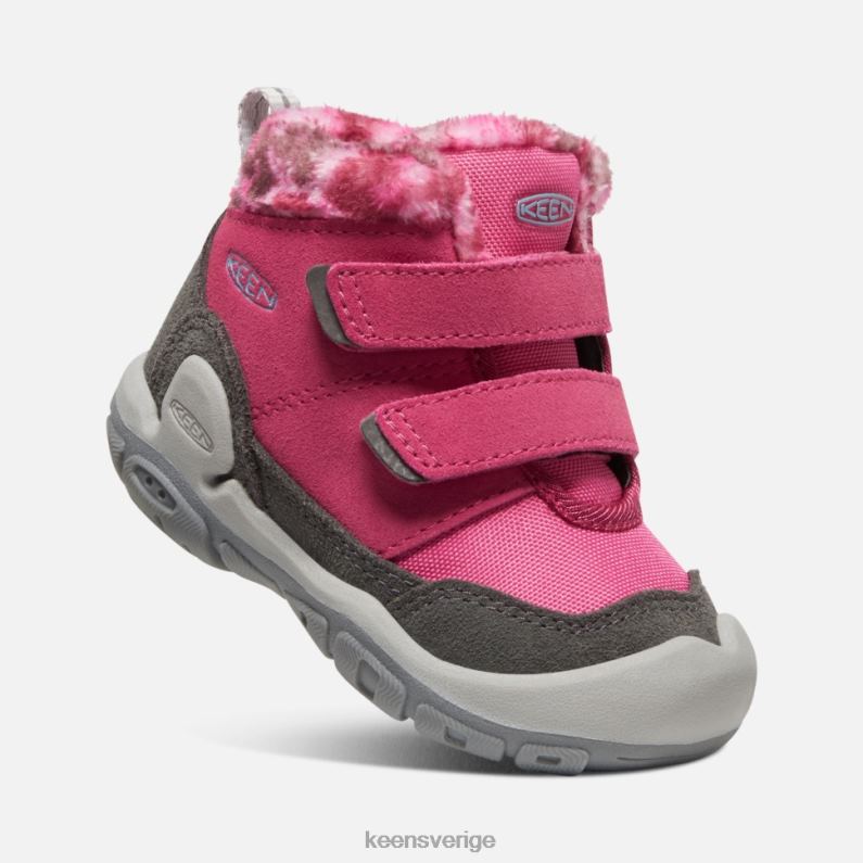 Keen chukka med dubbla remmar för småbarn LVJV0564 frukt duvsvart