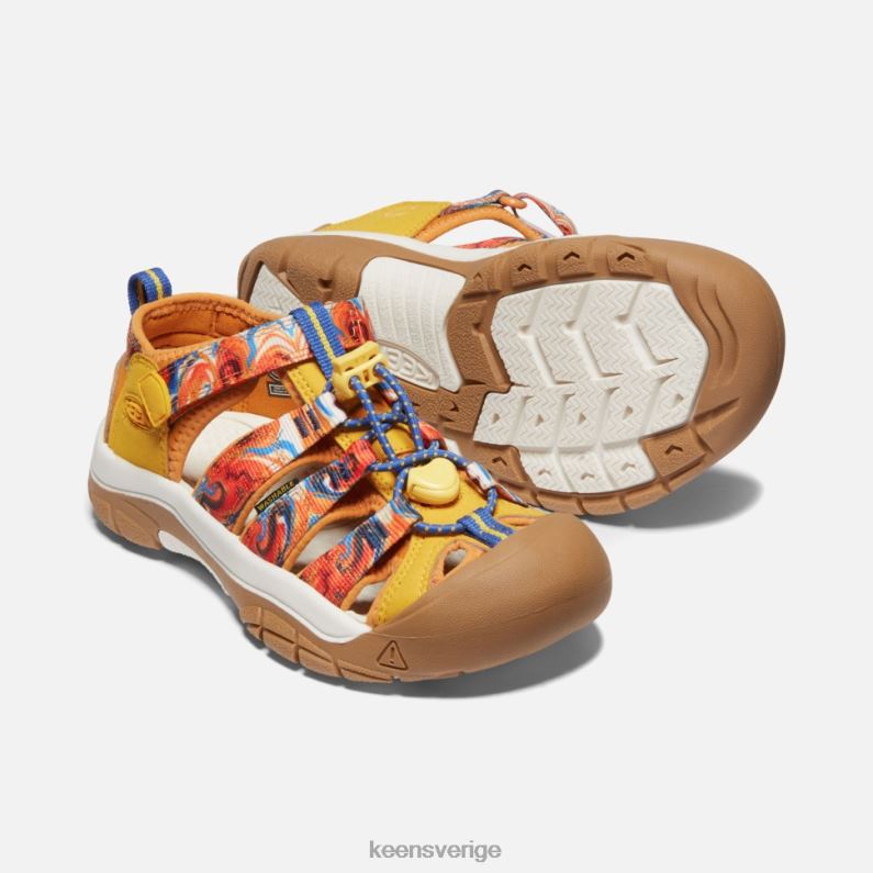Keen big ' newport x outdoor afro LVJV0409 apelsinskal-gul