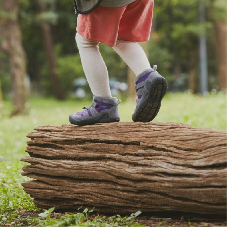 Keen stor 'knotch chukka LVJV0558 stål gråblå vingkricka