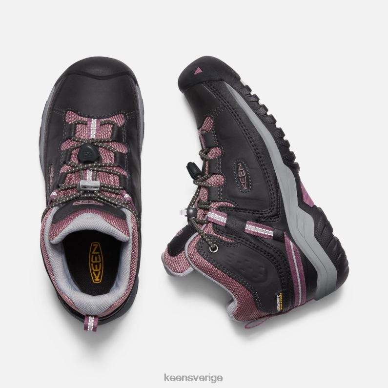 Keen stor 'targhee vattentät stövel LVJV0535 korp-tulpanved