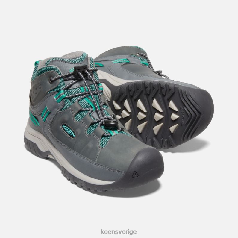 Keen stor 'targhee vattentät stövel LVJV0606 stål gråporslin