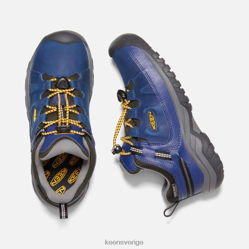 Keen äldre 'targhee vattentäta vandringsskor LVJV0276 blått djup-skogsnatt
