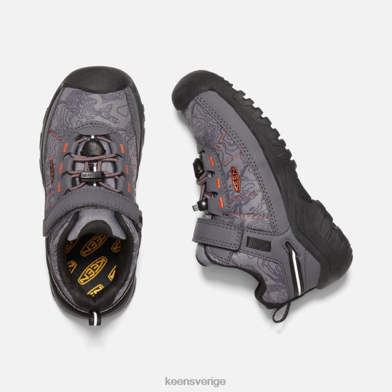 Keen yngre 'targhee sport vent vandringsskor LVJV0280 magnet-scharlakansröd ibis