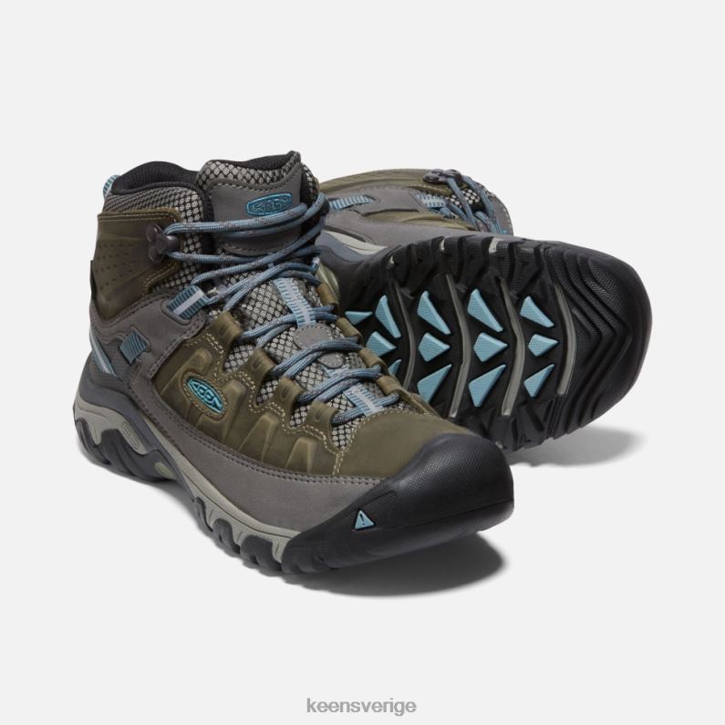 Keen targhee iii vattentät stövel bred LVJV0316 magnet-atlantisk blå