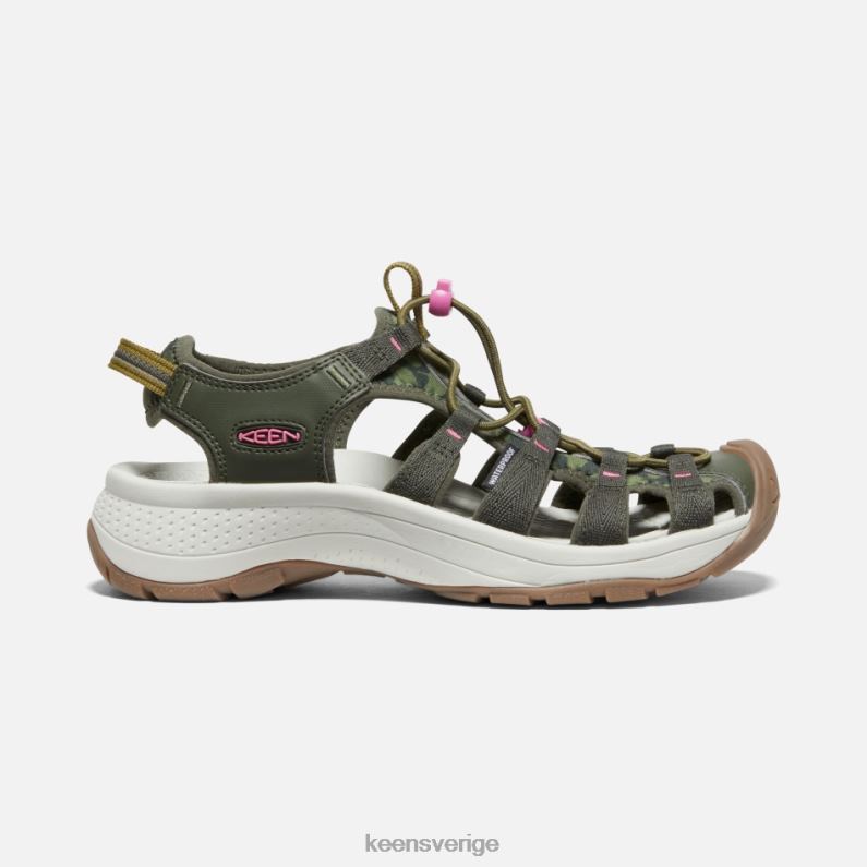 Keen astoria west sandaler LVJV043 skog natt-ibis ros