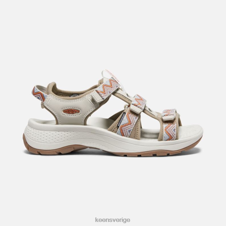 Keen astoria west sandaler med öppen tå LVJV030 chevron-timberwolf