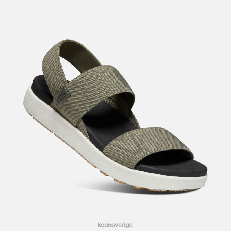 Keen elle sandal med ryggband LVJV0380 dammig oliv