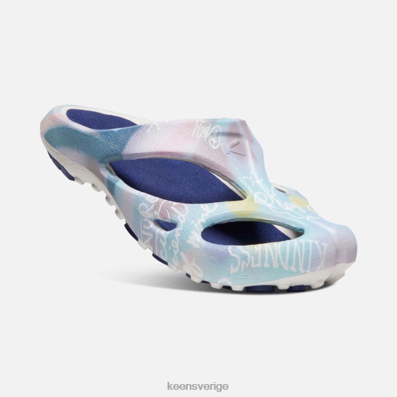 Keen shanti konst LVJV098 flerblått djup