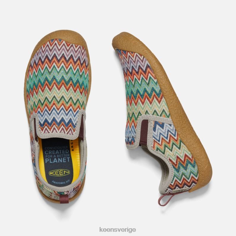 Keen howser canvas slip-on LVJV0142 chevron-plaza taupe