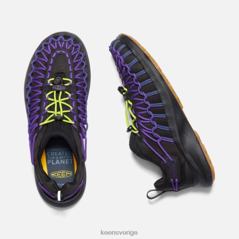 Keen uneek snk tränare LVJV0137 svart-grön lake