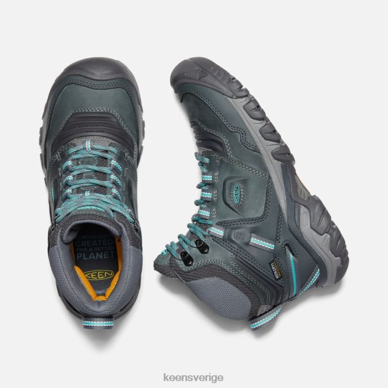 Keen ridge flex vattentäta vandringskängor LVJV0177 stål gråporslin