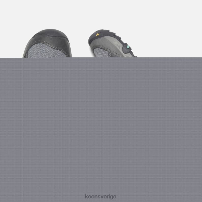 Keen steens vattentät stövel i läder LVJV0189 stål grå havsvåg