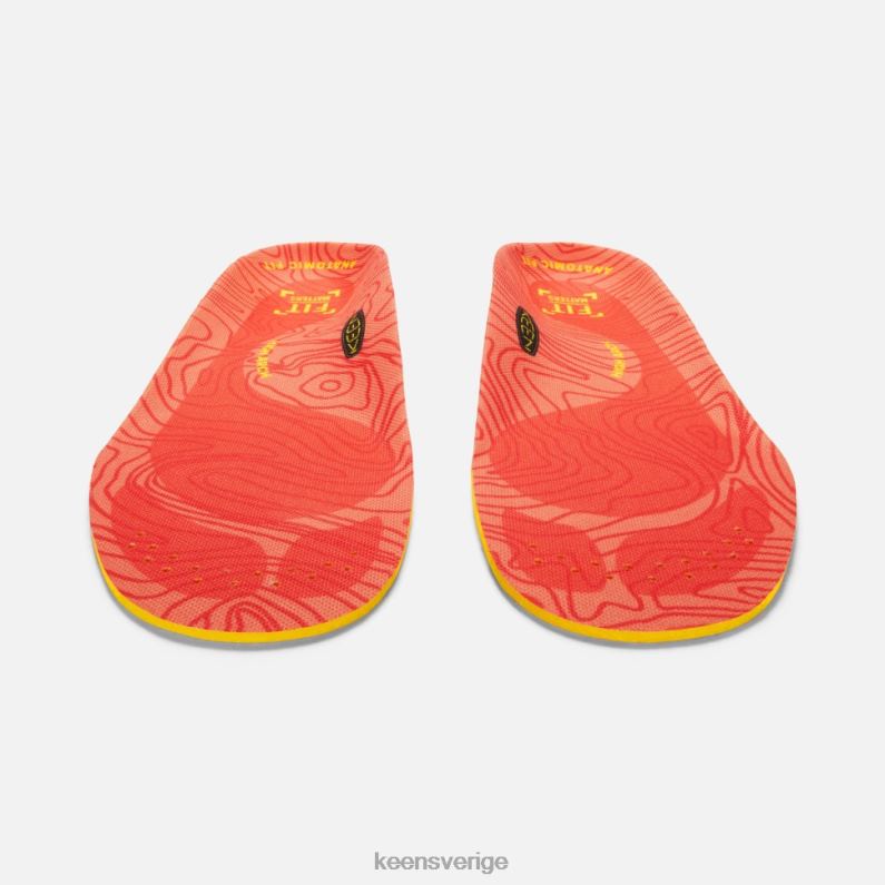 Keen utomhus k-30 innersula med hög fotvalv LVJV0427 röd
