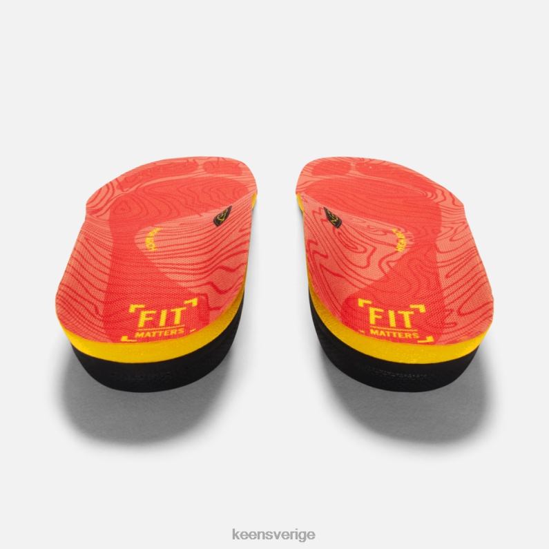 Keen utomhus k-30 innersula med hög fotvalv LVJV0427 röd