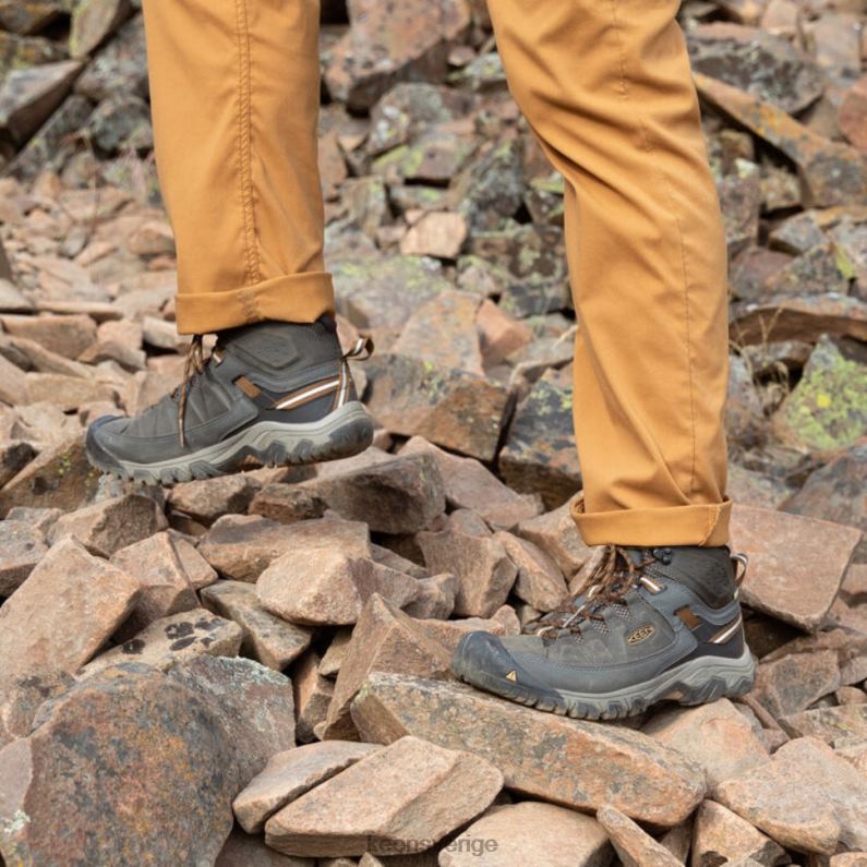 Keen targhee iii vattentät mitt LVJV0492 svart oliv-guldbrun