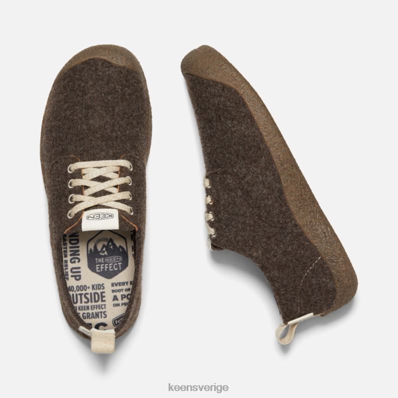 Keen mosey derby sko LVJV0489 brun filtbjörk