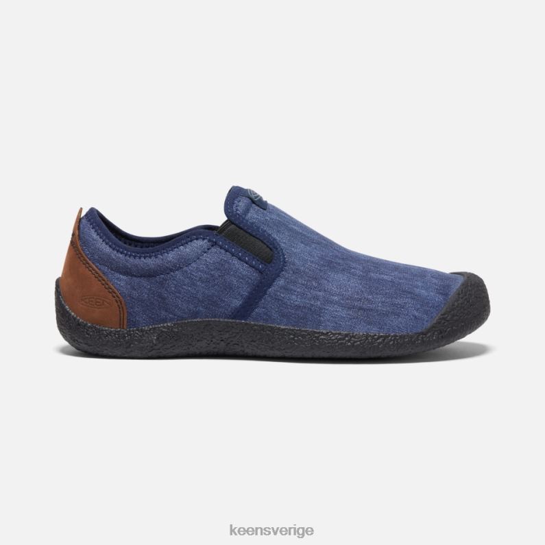 Keen howser canvas slip-on LVJV0297 svart iris-bison
