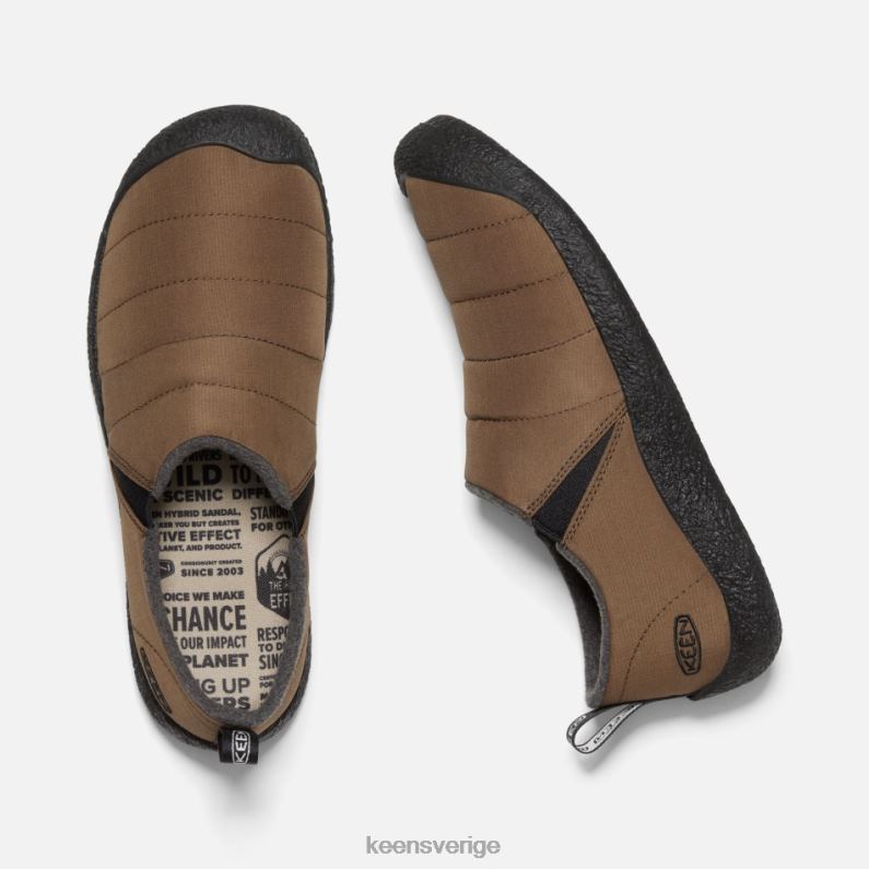 Keen howser ii toffel LVJV0301 mörk jordsvart