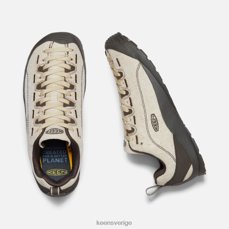 Keen jaspis duk LVJV028 naturlig canvas-svart oliv